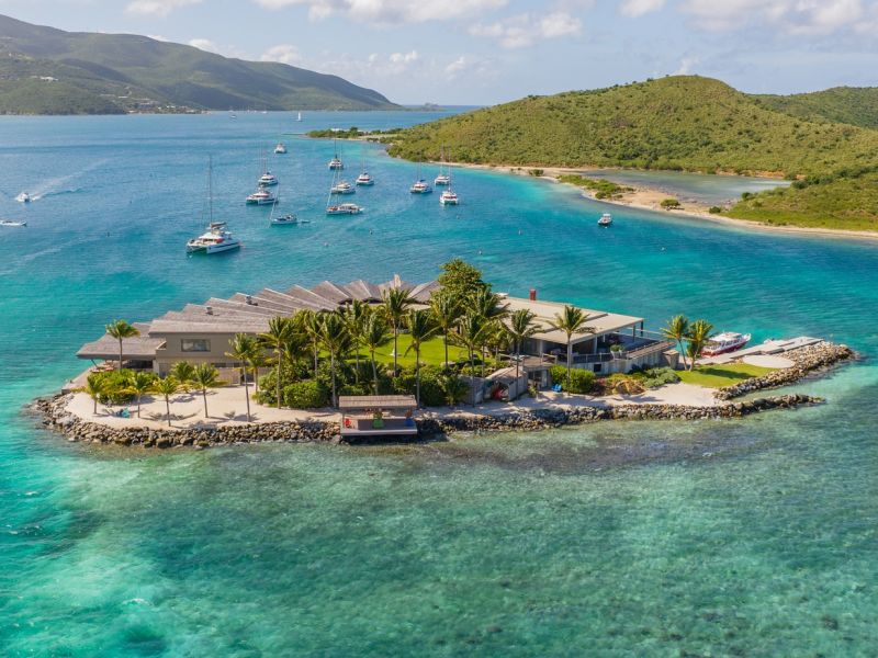 Saba Rock in Virgin Gorda North Sound
