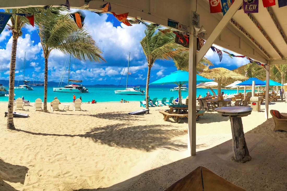Jost Van Dyke beach bar